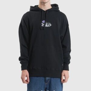 Thrills MENS SUB ROSA SLOUCH PULL ON HOODIE Black New Pullover‎